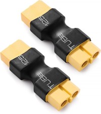 2 PCS XT60 Connector Adapter, XT60 Female to Female Connector, for RC LiPo Batte