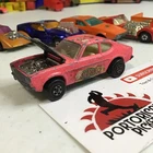 1970 MATCHBOX SUPERFAST #54 PINK FORD CAPRI RAT ROD RACER 1/64 PARTS RES ENGLAND