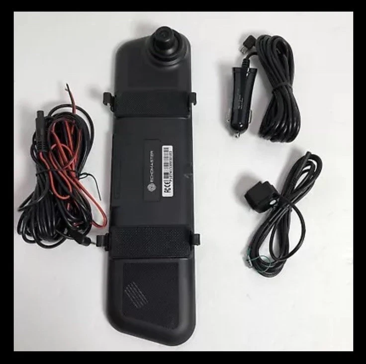 Echomaster Clip-on Dash Cam With Mirror Monitor And Backup Camera- Brand New - Image 2 of 4