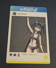 Danganronpa x Gratte SNS Ibuki Mioda Swimsuit Clear Card Official Merch