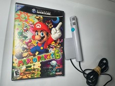Nintendo Mario Party 6 (Nintendo GameCube, 2004), W/ Mic and memory card Tested