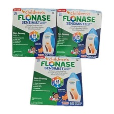 3 Pk Children's FLONASE Sensimist 24 Hour Allergy Relief Nasal Spray 60 5.9 mL 