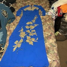 AO Dai Vietnamese Traditional Dress No Pants