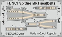 Spitfire Mk. I Seatbelts Steel - Tamiya - / 1:48 - Eduard FE961