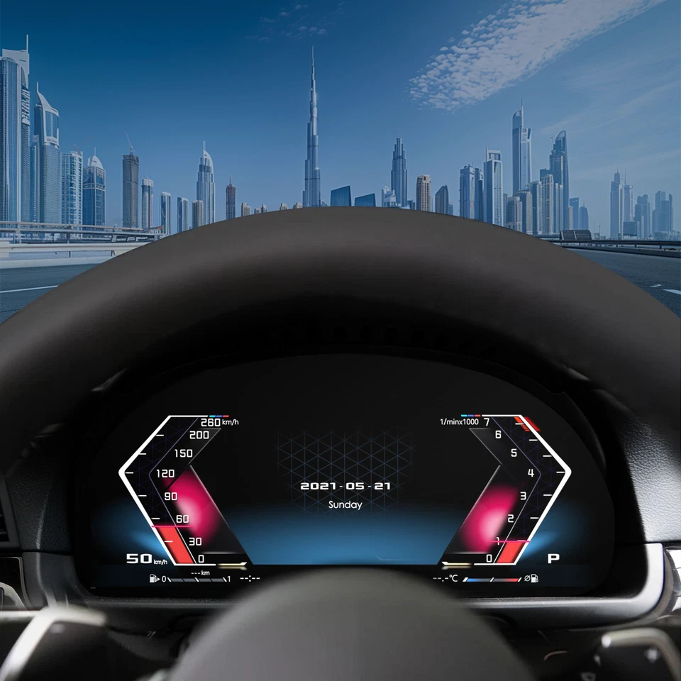 Digital Cluster Instrument Speedometer Without HUD For BMW 5 6 7 Series F10 F25 Foto 2 de 4