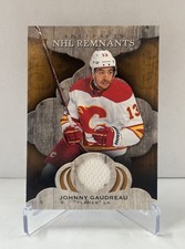 Upper Deck 2021-22 Artifacts Johnny Gaudreau #NR-JG Flames NHL Remnants MEM