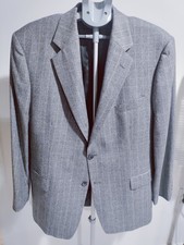Brooks Brothers 346TM 95 Wool 5 Cashmere Tweed Sports Coat Men's Grey Plaid 46