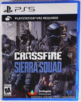 CROSSFIRE: SIERRA SQUAD New PS5 Game *VR2 REQUIRED* PlayStation 5 Cross Fire