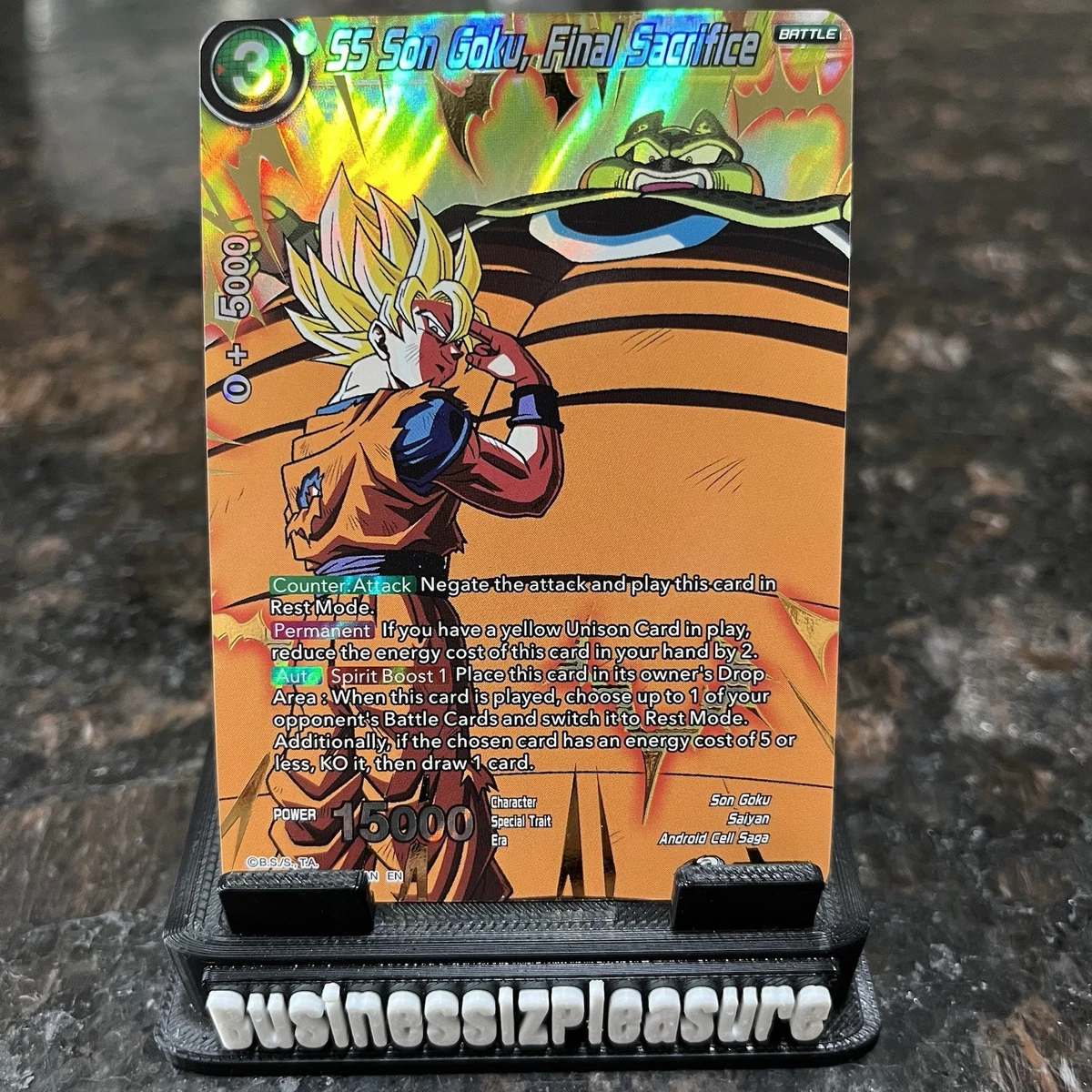 Dragon Ball CCG Super Rare Individual Collectible Card Game Cards