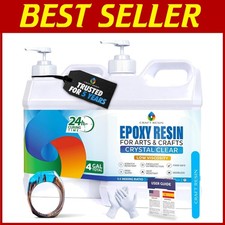 Clear Epoxy Resin  Hardener - Non-Toxic Formula