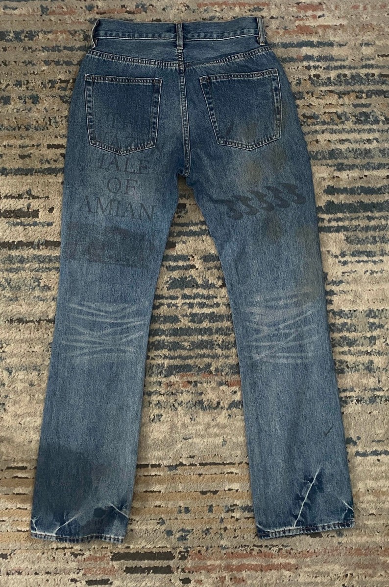 希少 UNDERCOVER FRAGMENT COLOR DENIM PANTS 希少 UNDERCOVER FRAGMENT COLOR DENIM PANTS Undercover Fragment