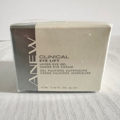 Avon Anew Clinical Eye Lift Upper Eye Gel Under Eye Cream 10ml 0.33oz New Sealed