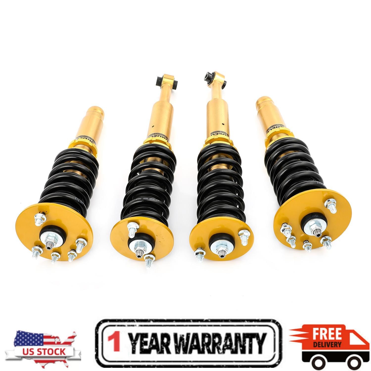 FORDECO Coilover for Honda Accord 1998-2002 CG Acura TL/CL 2001-2003 Adjustable