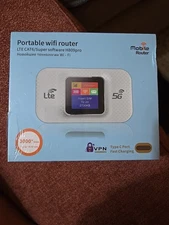 Portable LTE CAT 6 WiFi Mobile Router Broadband Model H809 Pro Hotspot 3100 mAh