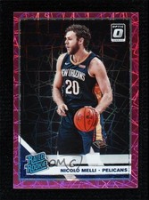 2019 Donruss Optic Rated Rookie Pink Velocity Prizm 35/79 Nicolo Melli #163 7b5