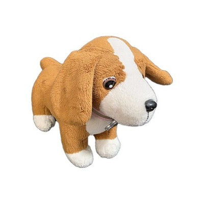 Battat Our Generation Basset Hound Puppy Dog 8'' Plush W/ Collar Posable Legs