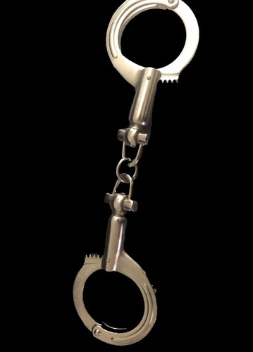 HRA-Style Collectible Police Handcuffs 2 Keys Concealed Locking NOT HRA BRAND