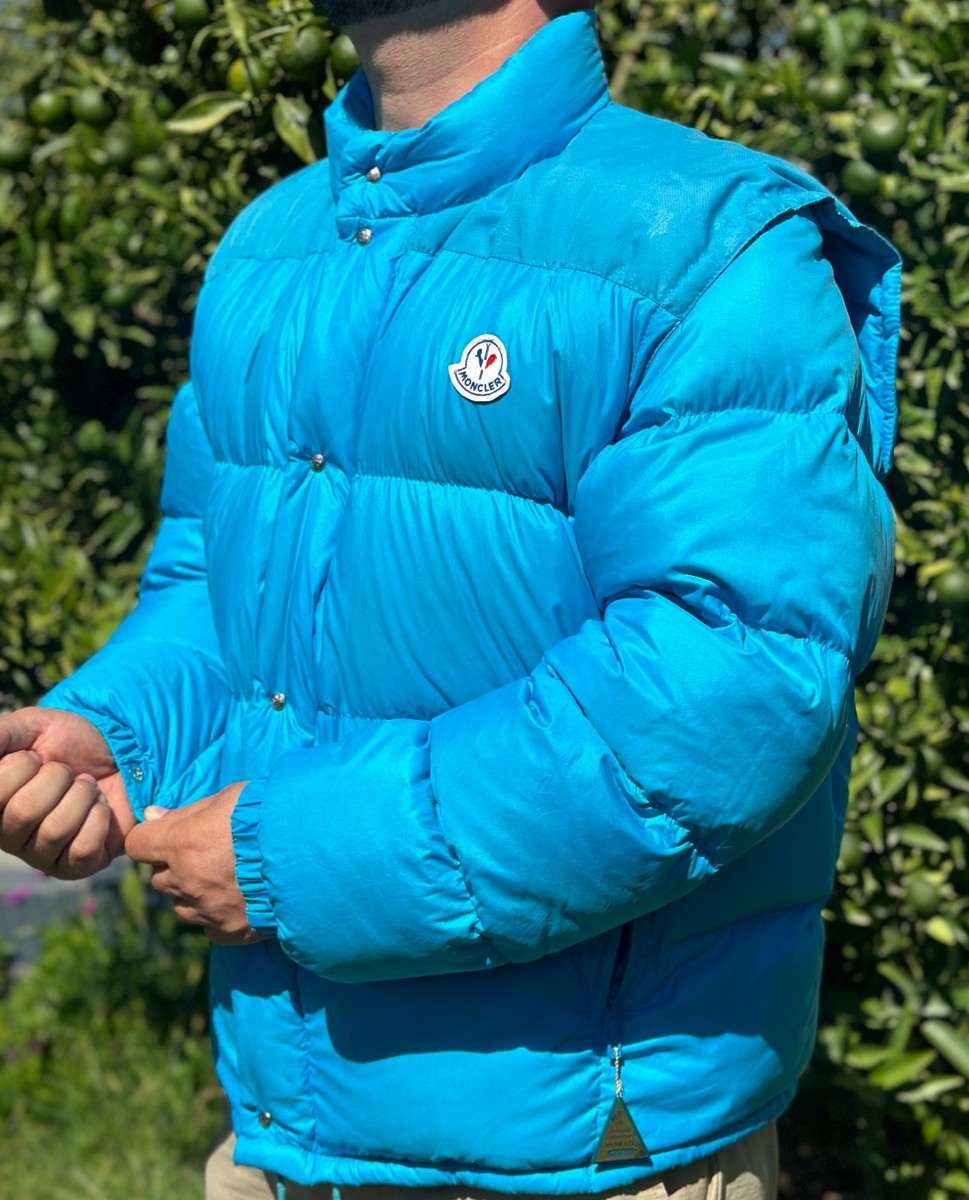 Rare Collection Grenoble Moncler 1983 Goose Down Piumino Vest