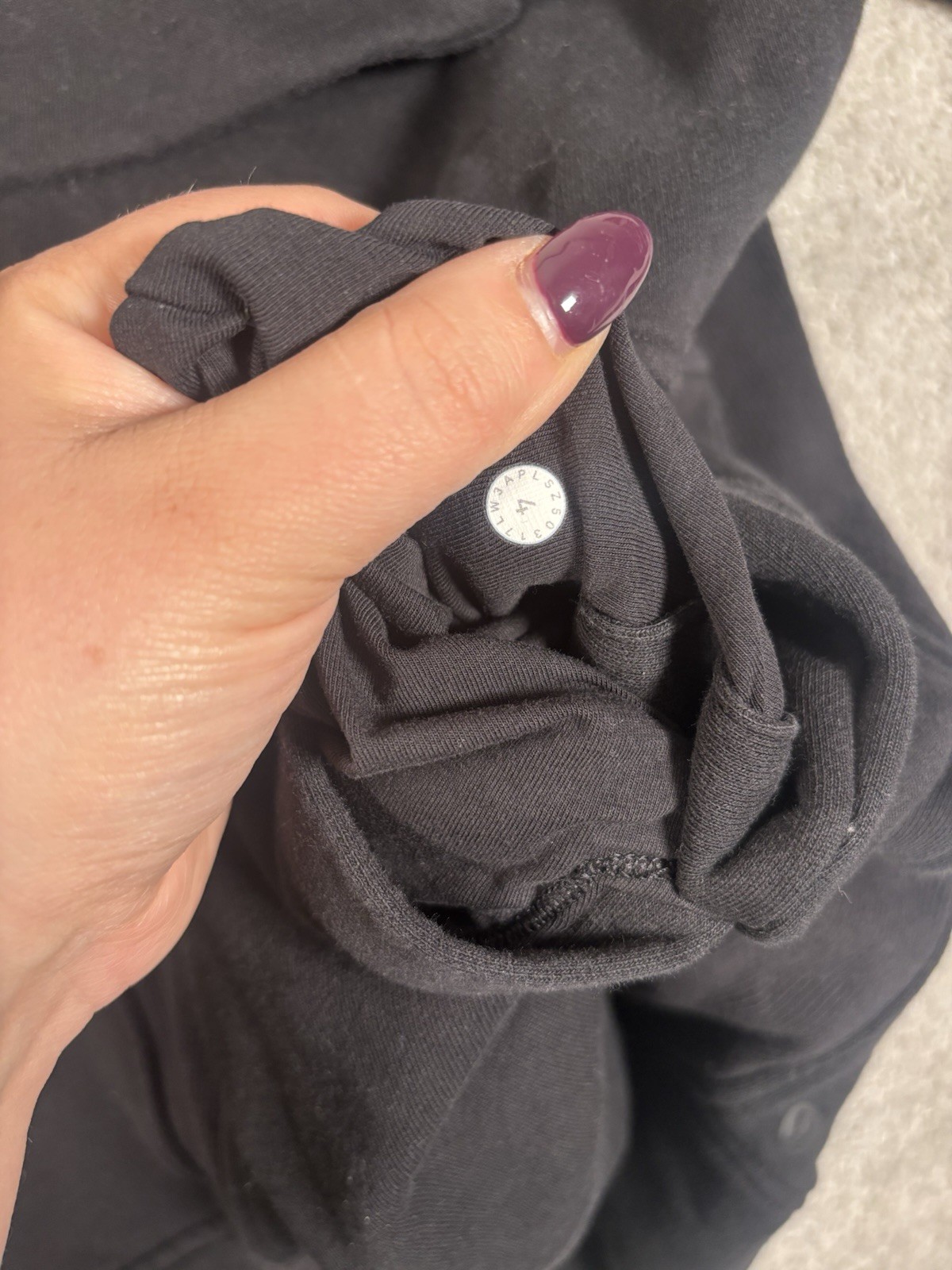 lululemon press pause pullover black 4 - image 5