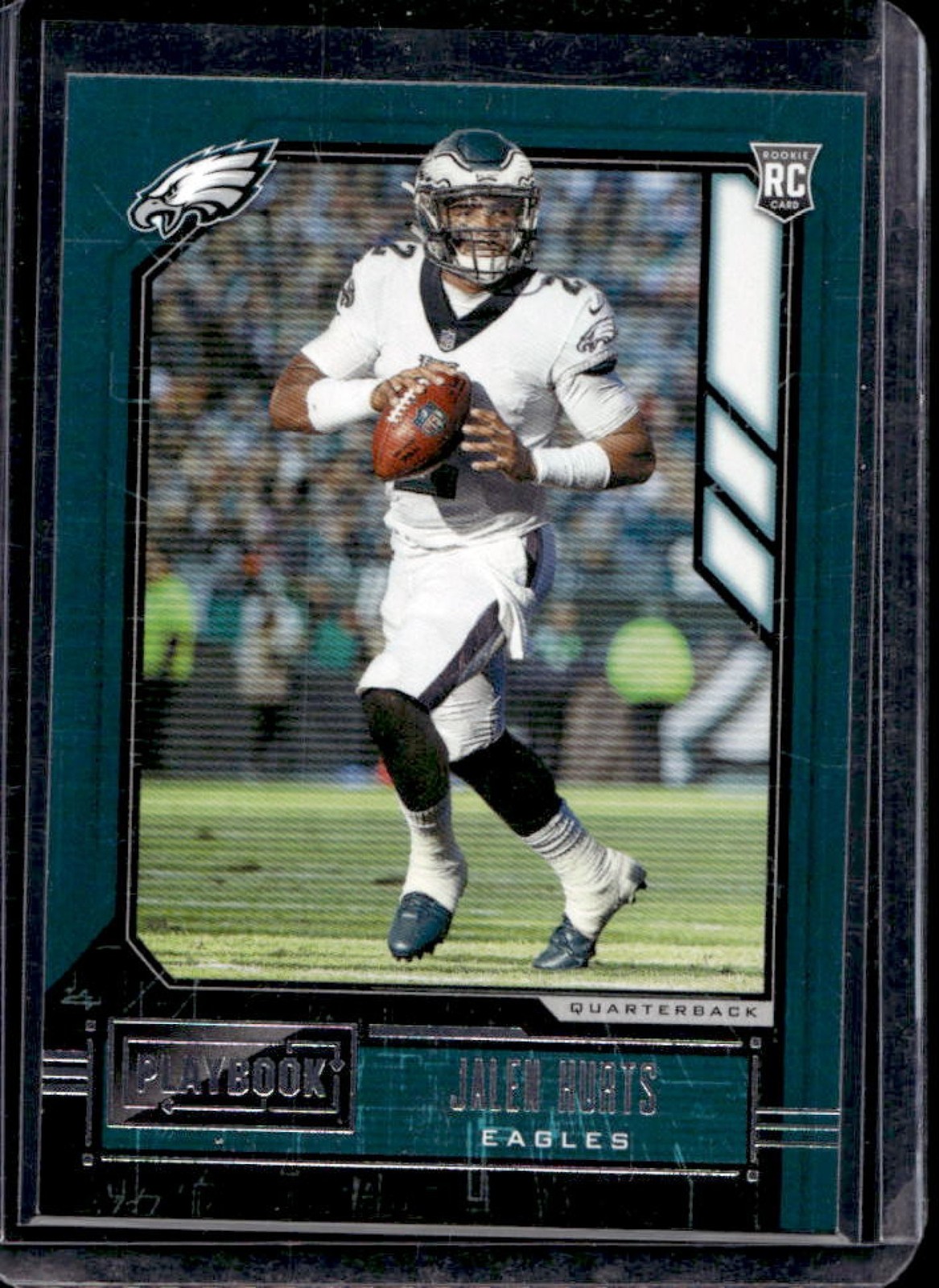 2020 Panini Playbook Jalen Hurts RC Rookie #112 Eagles