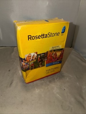 Rosetta Stone Total E Spanish ( Latin America) Level  1,2,3,4 & 5.  Complete!!