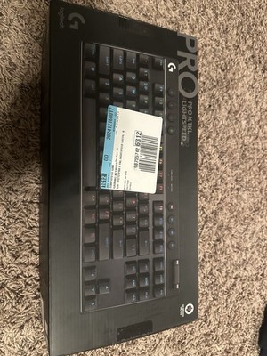 Logitech Pro X TKL Lightspeed Wireless Gaming Keyboard Black Brandnew Sealed