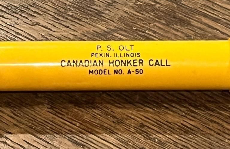 PS OLT  Pekin Il  A-50  1997 TRI COUNTY DUCKS & GEESE  LTD ED GOOSE    GAME CALL