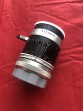 BOLEX SWITAR 5.5mm F1.6 LENS FOR H8 RX lens
