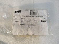 Parker 2735 1/4" Body x 1/4"-18 NPTF 50 Series Couplers Replacements 4 Pack