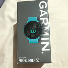 Garmin Forerunner 55 GPS Running Watch 42mm Blue Heart Rate Tracking