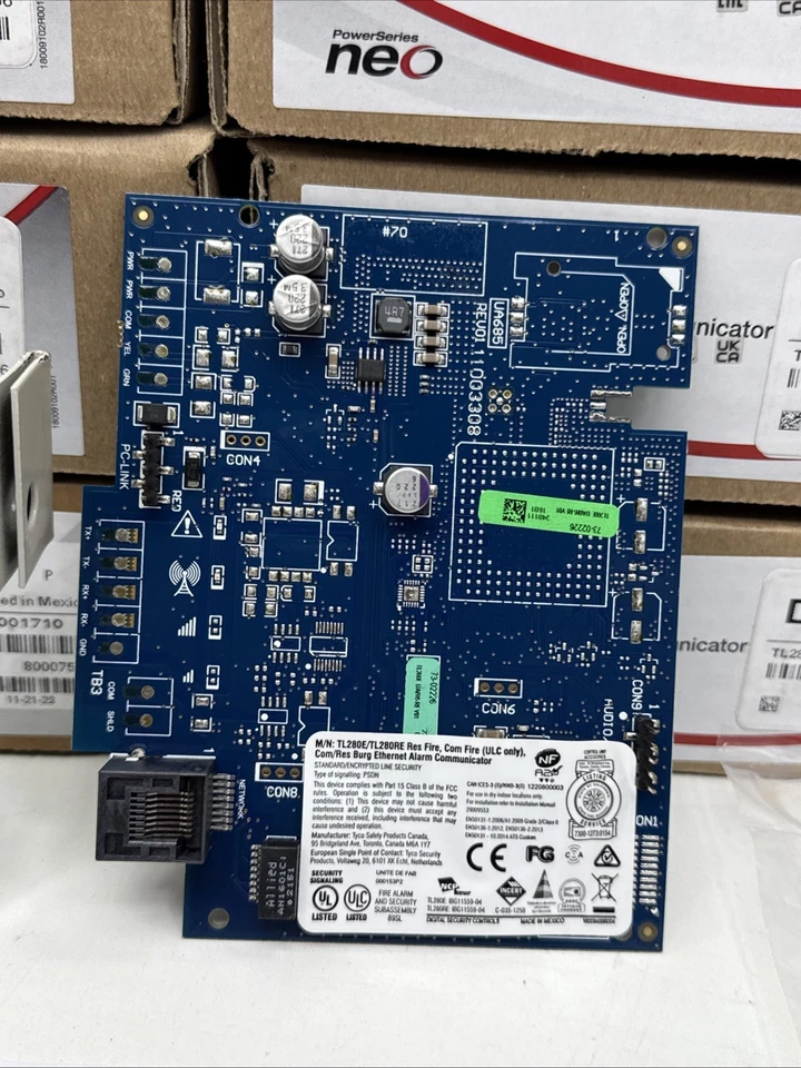 DSC TL280E POWER SERIES NEO ALARM COMMUNICATOR TL280E V5.51 UA685 REV01 - Image 3 of 4