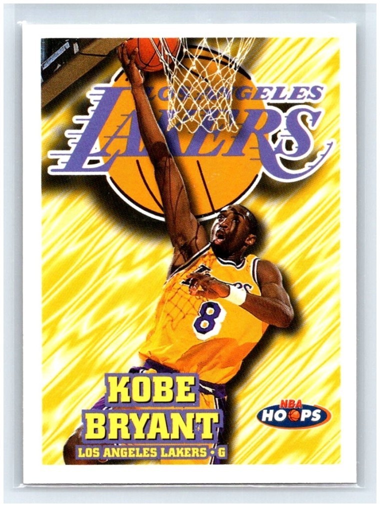 1997-98 NBA Hoops Kobe Bryant #75 2nd Year Card Los Angeles Lakers HOF Skybox