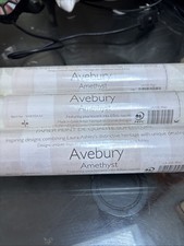 Laura Ashley Avebury Amethyst wallpaper unopened roll Same Batch X 3