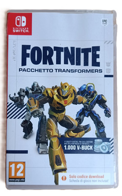 Fortnite Transformers Pack (Codice per il download del gioco nella confezione)