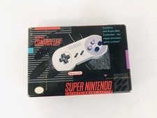 Super Nintendo SNS-005 SNES Original Controller in Box Tested