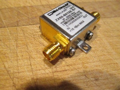 Mini-Circuits ZX60 20-6000MHz SMA RF Amplifier 6 GHz 13dBm SMA