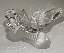 Swarovski Crystal "Amour" Turtle Dove SCS Third Annual Edition 1989