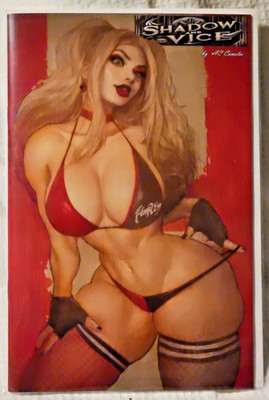 HARLEY QUINN   ICKPOT Trade MEGACON Exclusive Shadow and Vice   ltd 300 NM+