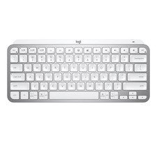 Logitech MX Keys Mini Minimalist Wireless Illuminated Keyboard Pale Gray SPANISH