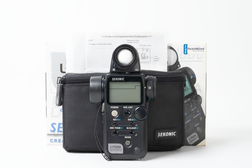 Sekonic L-758D Digitalmaster Light Meter with full packing (97-98%new)