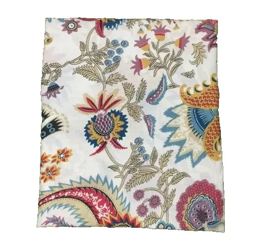 White Outdoor Floral Craft Fabrics