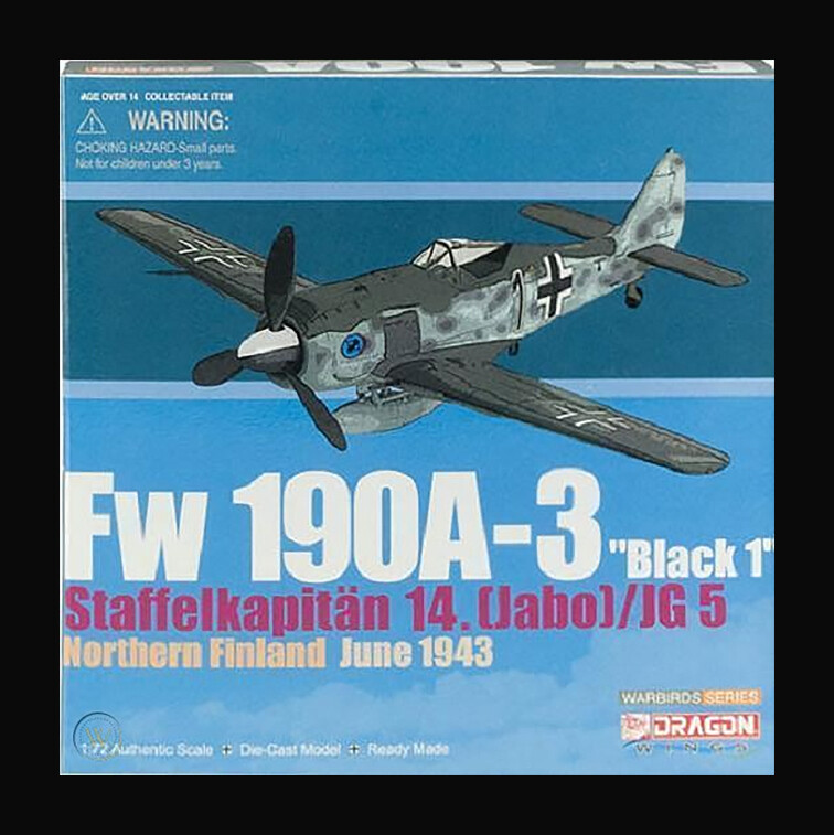 Dragon Wings Warbirds Focke-Wulf Fw 190A Luftwaffe 14./JG 5