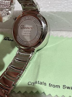 Davena Austria Crystal from Swarovski black Rhodium plated Davena Austria Crystal from Swarovski black Rhodium plated