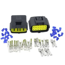 CAR MOTORCYCLE WATERPROOF 12 PIN ELECTRICAL 1.8MM AWG WIRE CONNECTOR PLUG