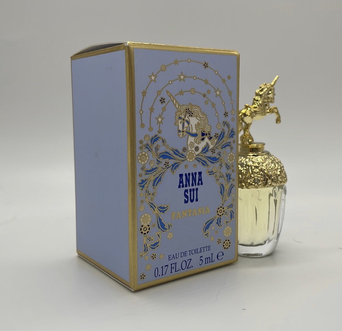 ANNA SUI Fantasia EDT 5ml / 0.17 oz Splash Minaiture *NEW IN BOX