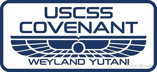 USCSS Covenant Embroidered Mens Polo XS-6XL, LT-4XLT Collectible Shirt  New