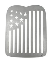 Custom Steel Grille Insert W Stars Stripes For 1930-1931 Ford Model A Custom Steel Grille Insert W Stars Stripes For 1930-1931 Ford Model A