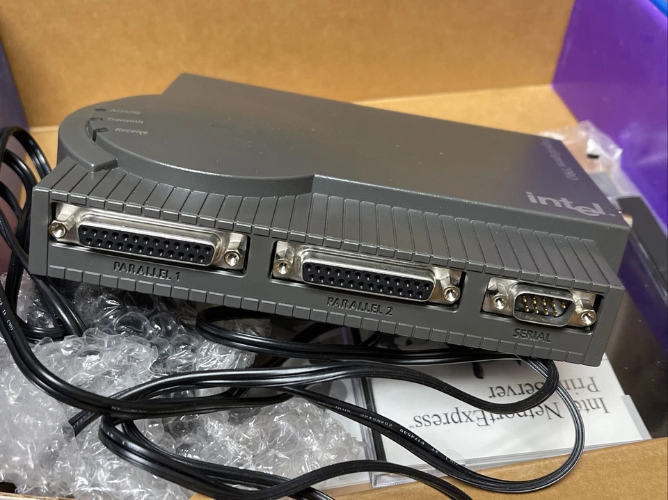 Intel NetportExpress PRO Three Port Print Server PCLA2451 - Image 4 of 4