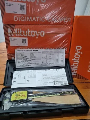 Mitutoyo 500-196-30, Digital Caliper 0-150mm, 0-6" Absolute AOS. Made In Japan