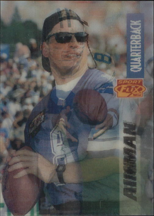 1995 Sportflix (Pinnacle) Football "Main Set" Cards #1 to #175 Rookies and Vets